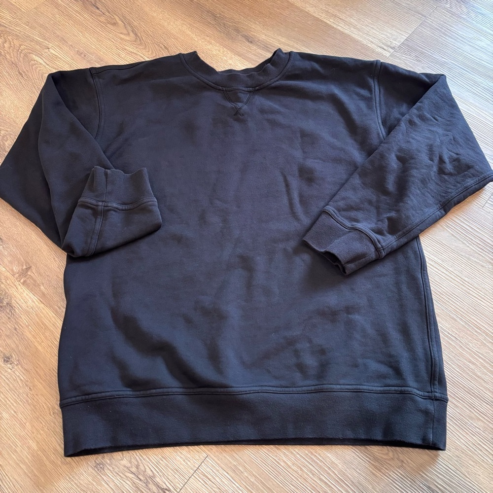 Lululemon Women’s Chill On Pullover Crewneck Sweatshirt Black Size M